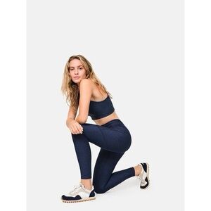 Outdoor Voices Navy Leggings and Top